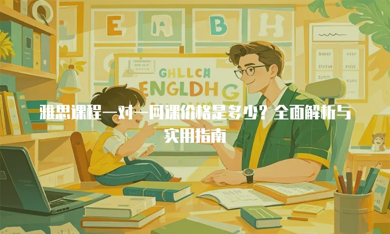 雅思课程一对一网课价格是多少？全面解析与实用指南