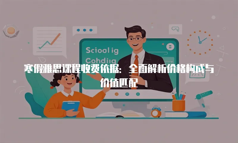 寒假雅思课程收费依据：全面解析价格构成与价值匹配