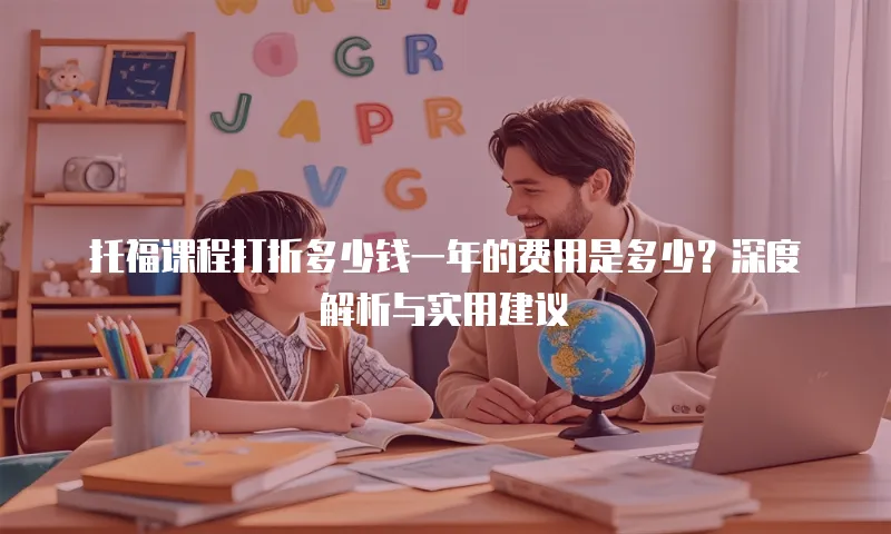 托福课程打折多少钱一年的费用是多少？深度解析与实用建议