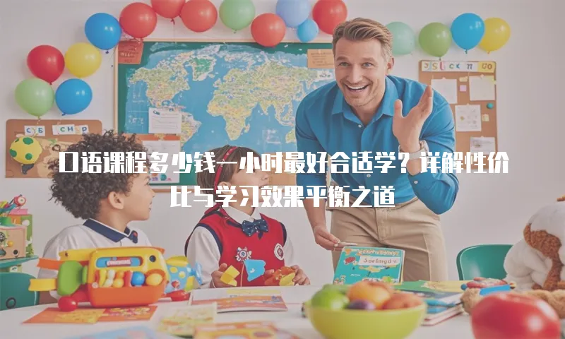口语课程多少钱一小时最好合适学？详解性价比与学习效果平衡之道