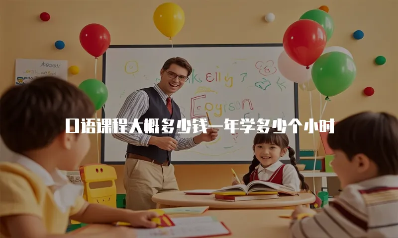 口语课程大概多少钱一年学多少个小时
