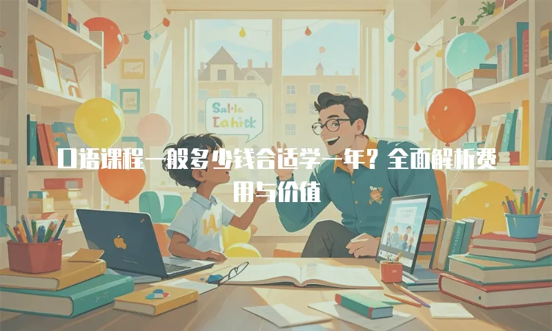 口语课程一般多少钱合适学一年？全面解析费用与价值