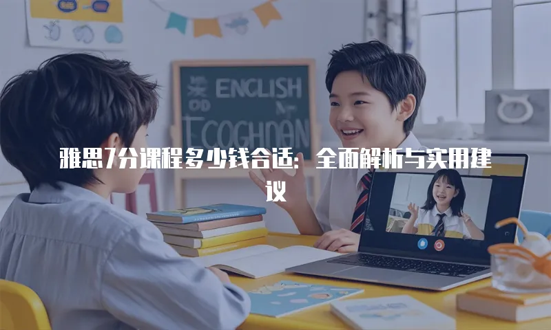 雅思7分课程多少钱合适：全面解析与实用建议