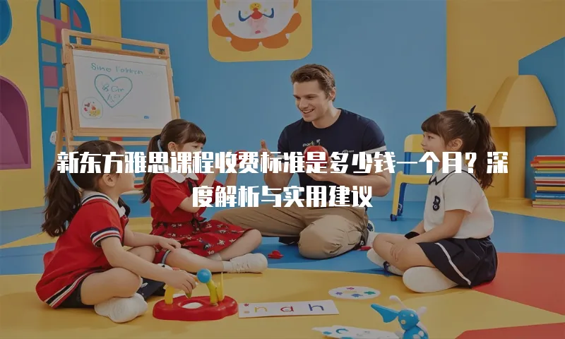 新东方雅思课程收费标准是多少钱一个月？深度解析与实用建议