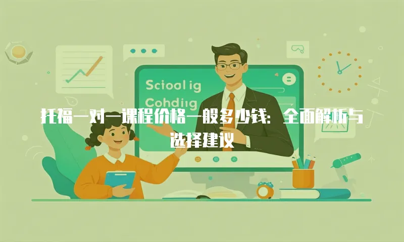 托福一对一课程价格一般多少钱：全面解析与选择建议