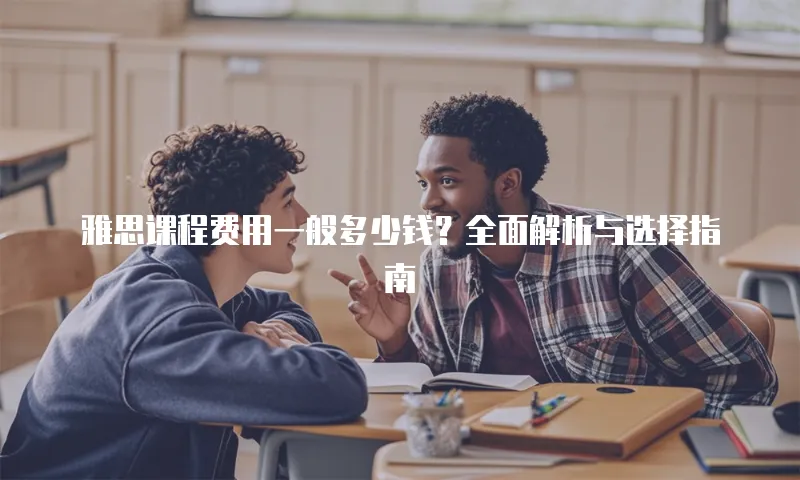 雅思课程费用一般多少钱？全面解析与选择指南
