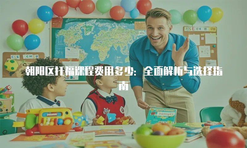 朝阳区托福课程费用多少：全面解析与选择指南