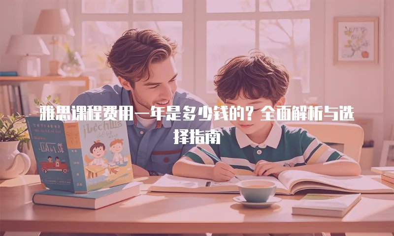 雅思课程费用一年是多少钱的？全面解析与选择指南