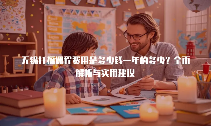 无锡托福课程费用是多少钱一年的多少？全面解析与实用建议