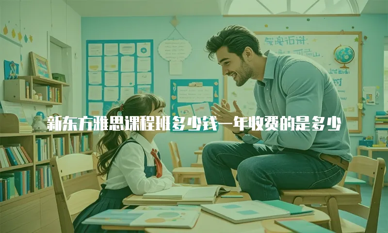 新东方雅思课程班多少钱一年收费的是多少