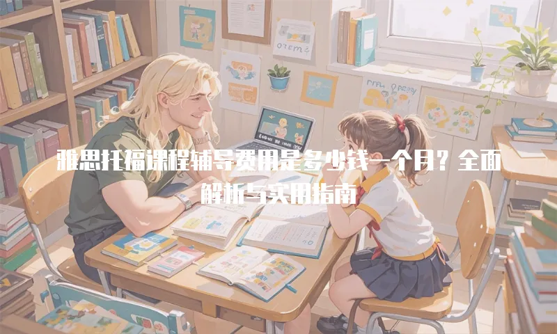 雅思托福课程辅导费用是多少钱一个月？全面解析与实用指南
