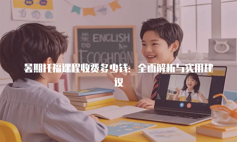 暑期托福课程收费多少钱：全面解析与实用建议