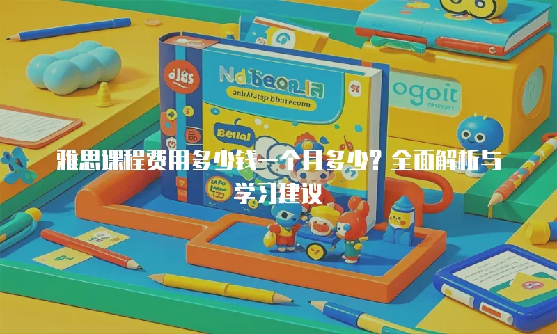 雅思课程费用多少钱一个月多少？全面解析与学习建议