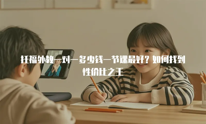 托福外教一对一多少钱一节课最好？如何找到性价比之王