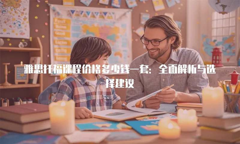 雅思托福课程价格多少钱一套：全面解析与选择建议