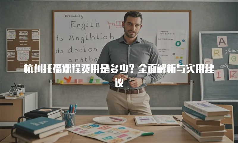 杭州托福课程费用是多少？全面解析与实用建议