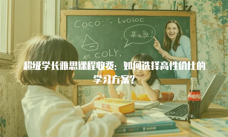 超级学长雅思课程收费：如何选择高性价比的学习方案？