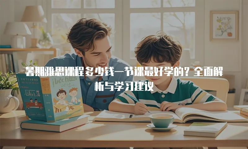 暑期雅思课程多少钱一节课最好学的？全面解析与学习建议