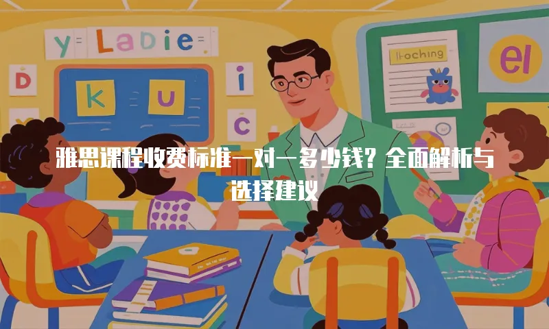 雅思课程收费标准一对一多少钱？全面解析与选择建议