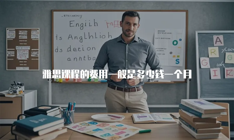 雅思课程的费用一般是多少钱一个月