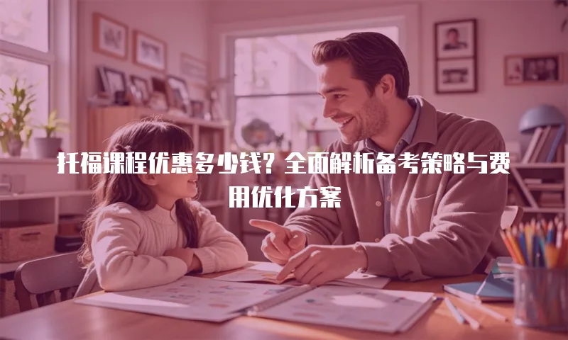 托福课程优惠多少钱？全面解析备考策略与费用优化方案