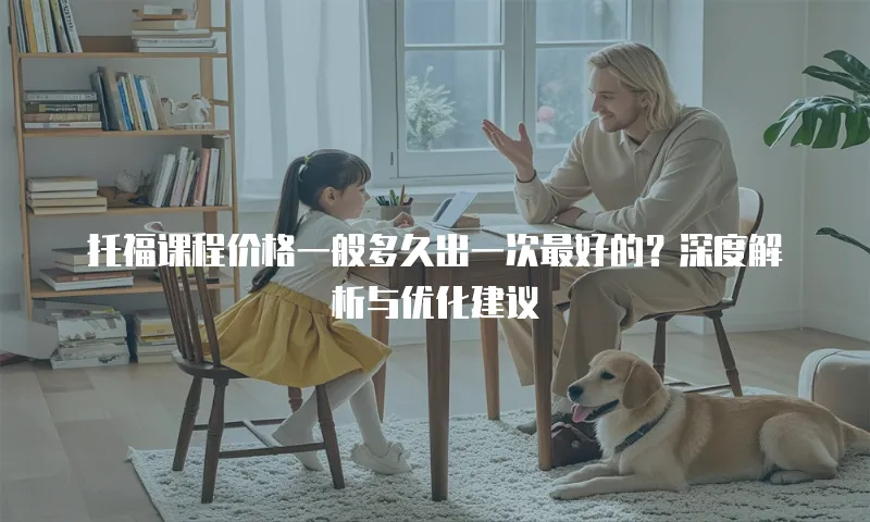 托福课程价格一般多久出一次最好的？深度解析与优化建议