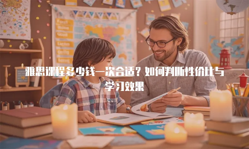 雅思课程多少钱一次合适？如何判断性价比与学习效果
