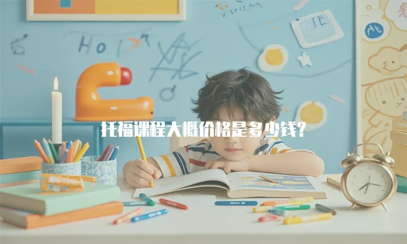 托福课程大概价格是多少钱？