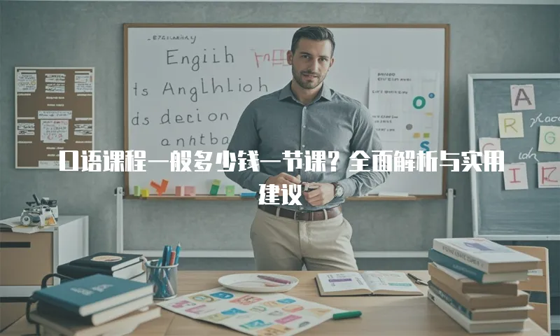 口语课程一般多少钱一节课？全面解析与实用建议
