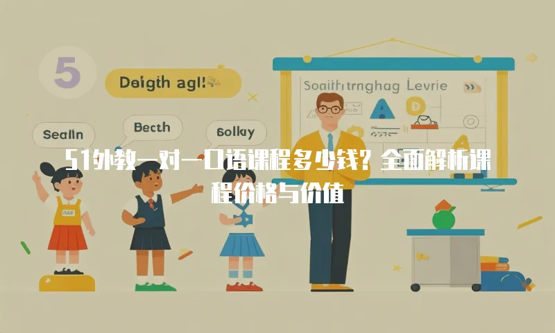 51外教一对一口语课程多少钱？全面解析课程价格与价值