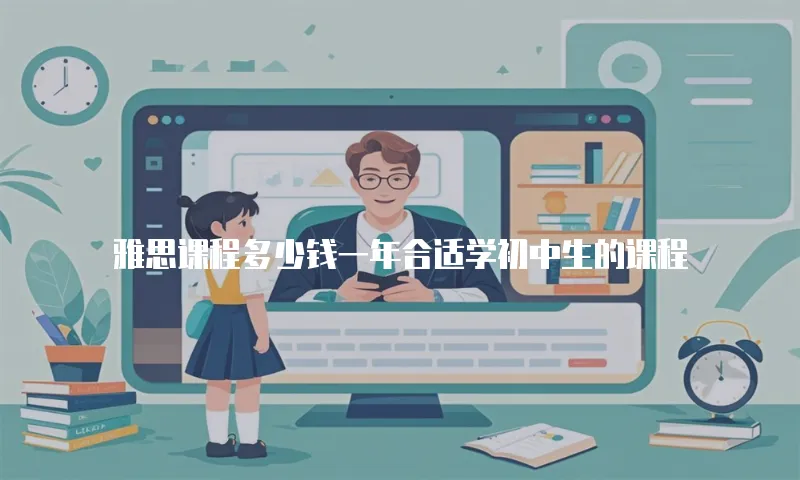 雅思课程多少钱一年合适学初中生的课程