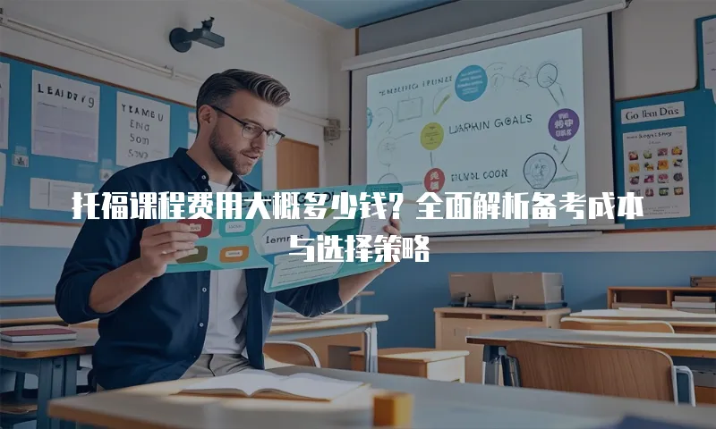 托福课程费用大概多少钱？全面解析备考成本与选择策略