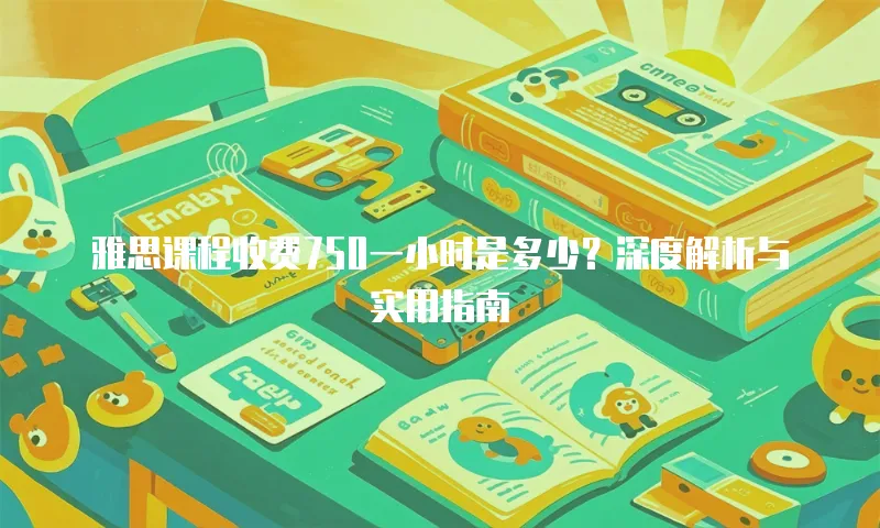 雅思课程收费750一小时是多少？深度解析与实用指南