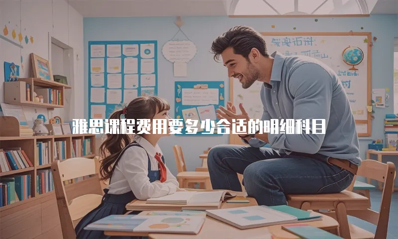 雅思课程费用要多少合适的明细科目