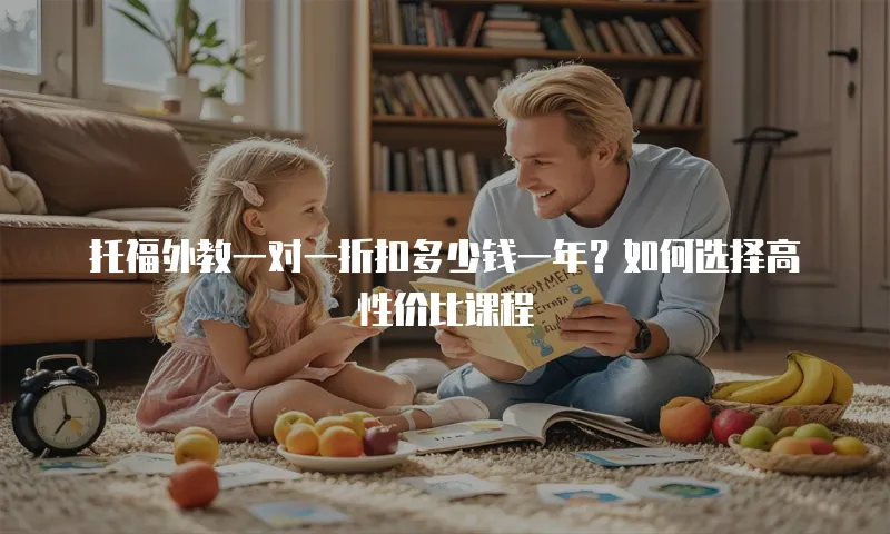 托福外教一对一折扣多少钱一年？如何选择高性价比课程