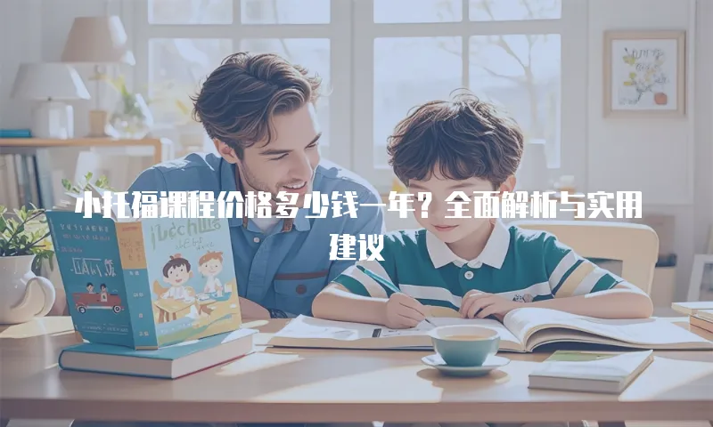 小托福课程价格多少钱一年？全面解析与实用建议