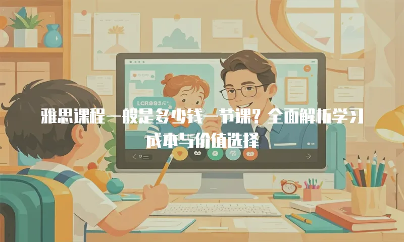 雅思课程一般是多少钱一节课？全面解析学习成本与价值选择