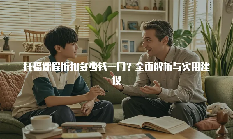 托福课程折扣多少钱一门？全面解析与实用建议