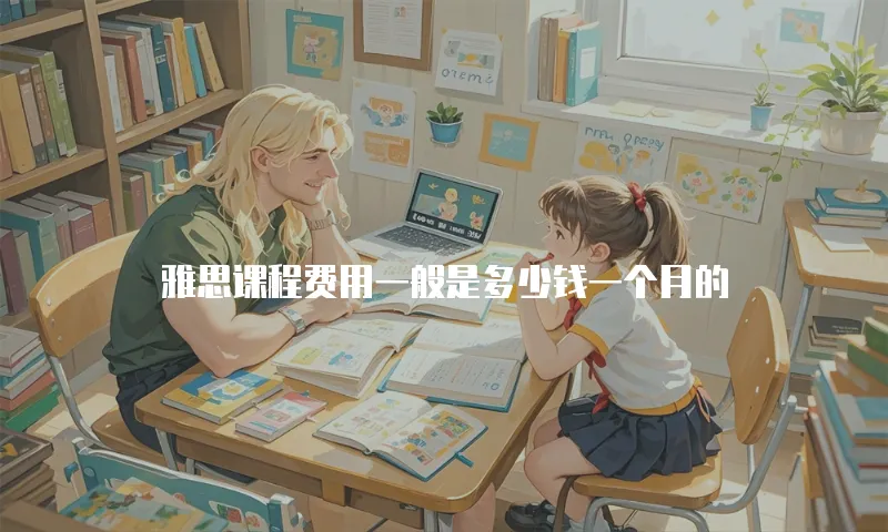 雅思课程费用一般是多少钱一个月的