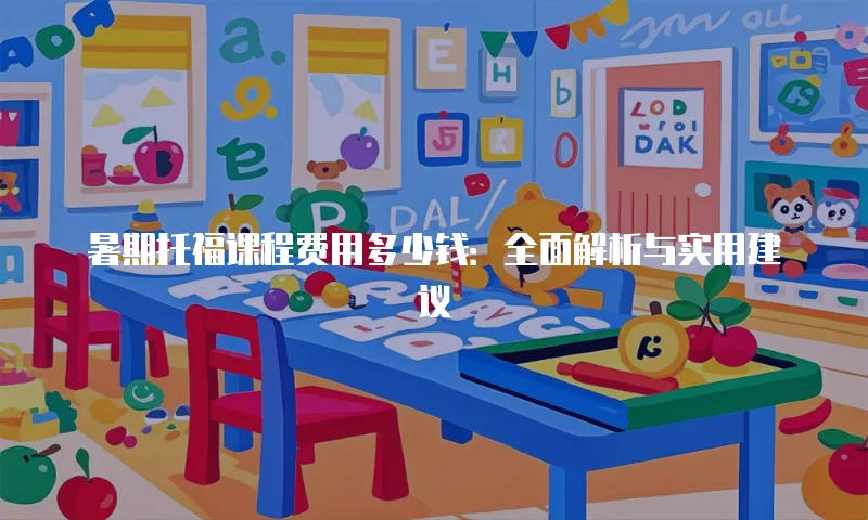 暑期托福课程费用多少钱：全面解析与实用建议