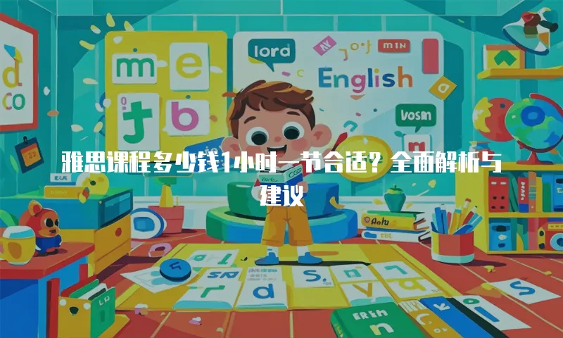 雅思课程多少钱1小时一节合适？全面解析与建议