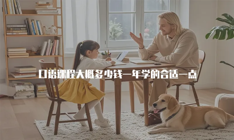 口语课程大概多少钱一年学的合适一点