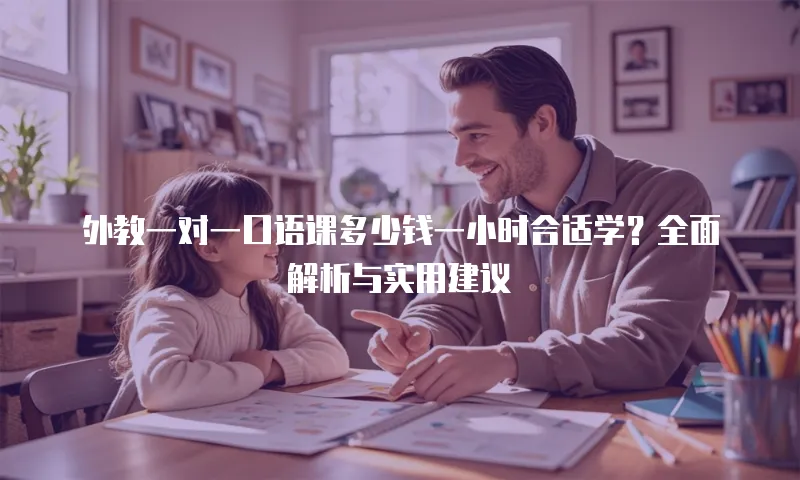 外教一对一口语课多少钱一小时合适学？全面解析与实用建议