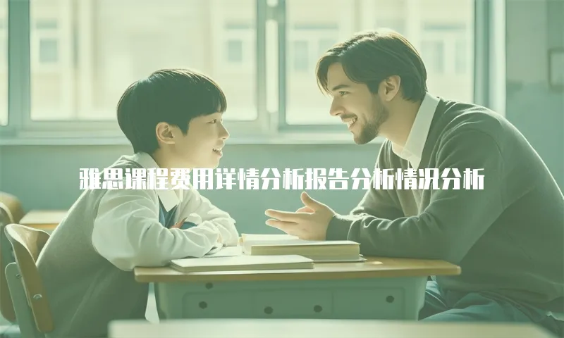 雅思课程费用详情分析报告分析情况分析