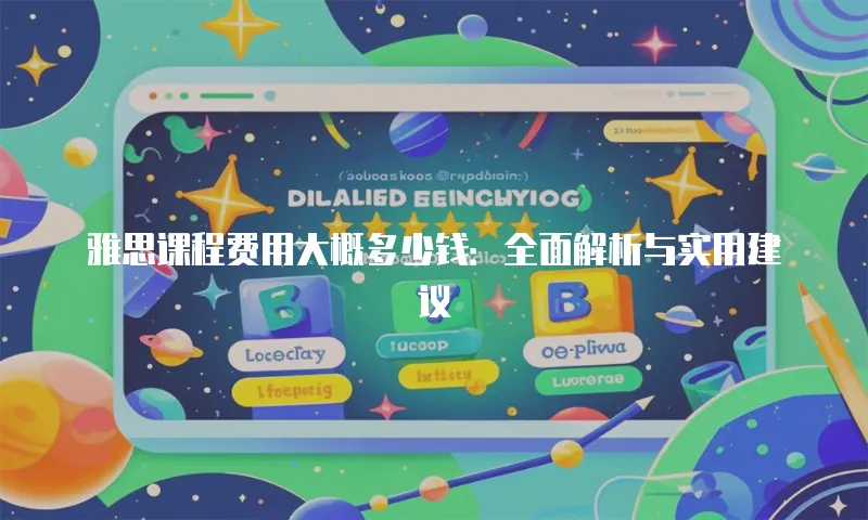 雅思课程费用大概多少钱：全面解析与实用建议