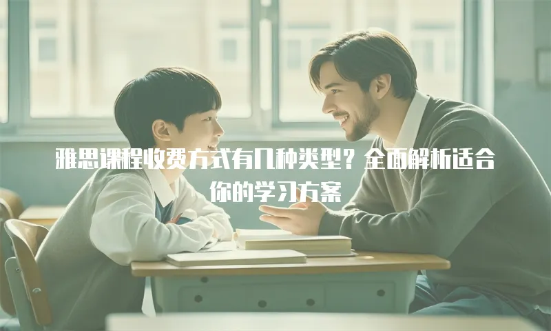 雅思课程收费方式有几种类型？全面解析适合你的学习方案