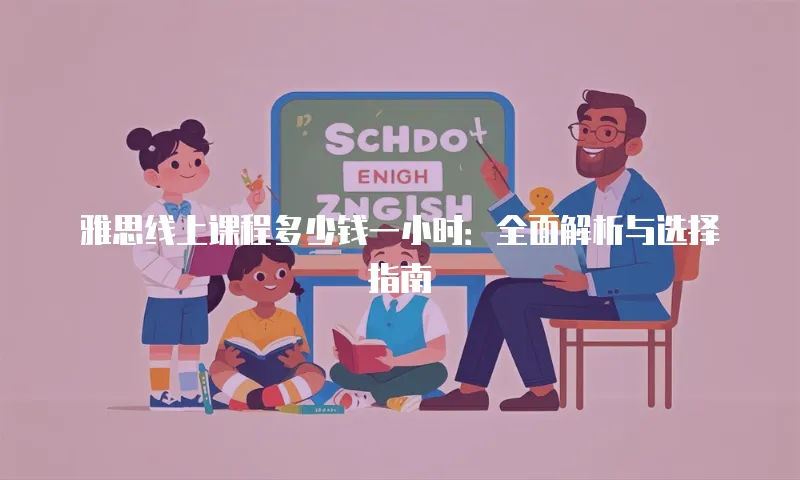 雅思线上课程多少钱一小时：全面解析与选择指南