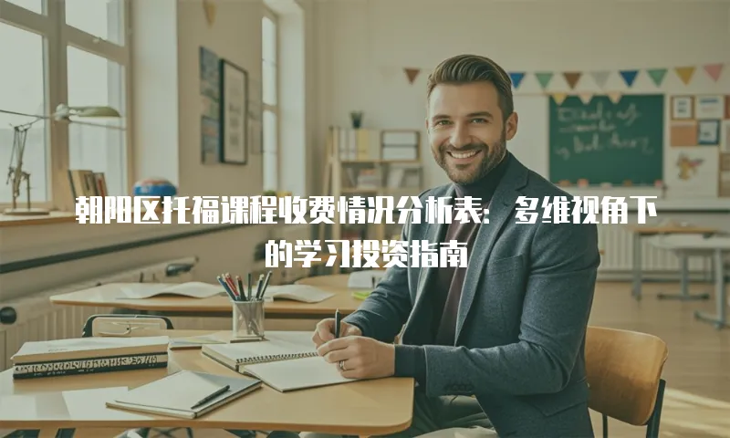 朝阳区托福课程收费情况分析表：多维视角下的学习投资指南