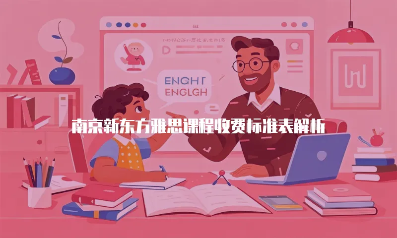 南京新东方雅思课程收费标准表解析