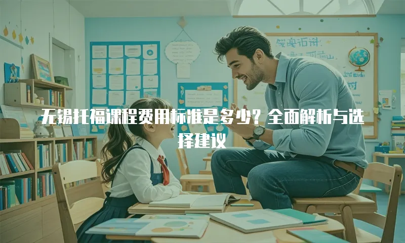 无锡托福课程费用标准是多少？全面解析与选择建议